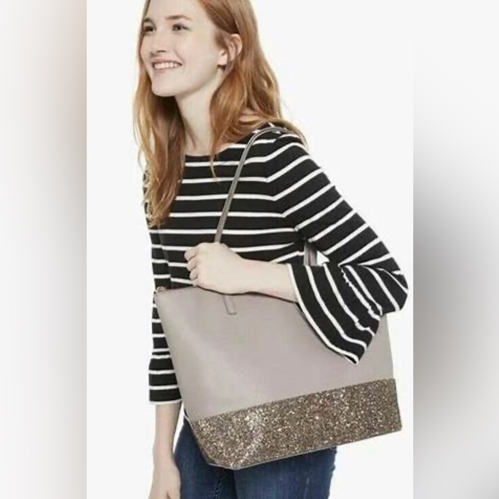 Kate Spade Greta Court Glitter Penny Tote